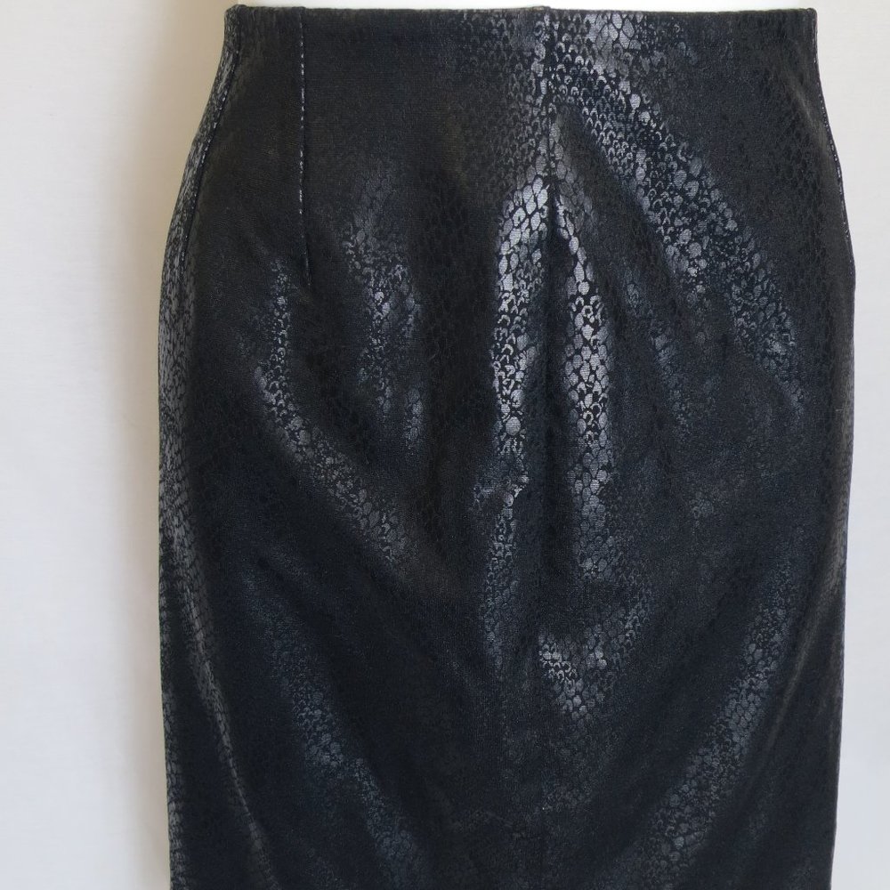 Chico alligator snake skin pattern skirt